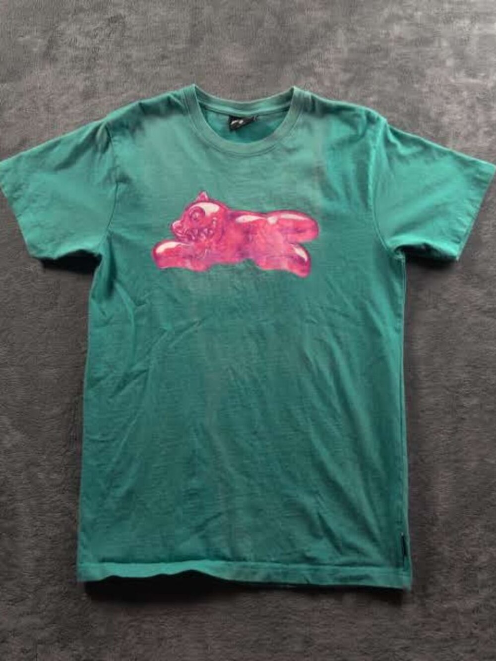 Ice Cream Shirt Adult Mens Small Teal Blue Short Sleeve